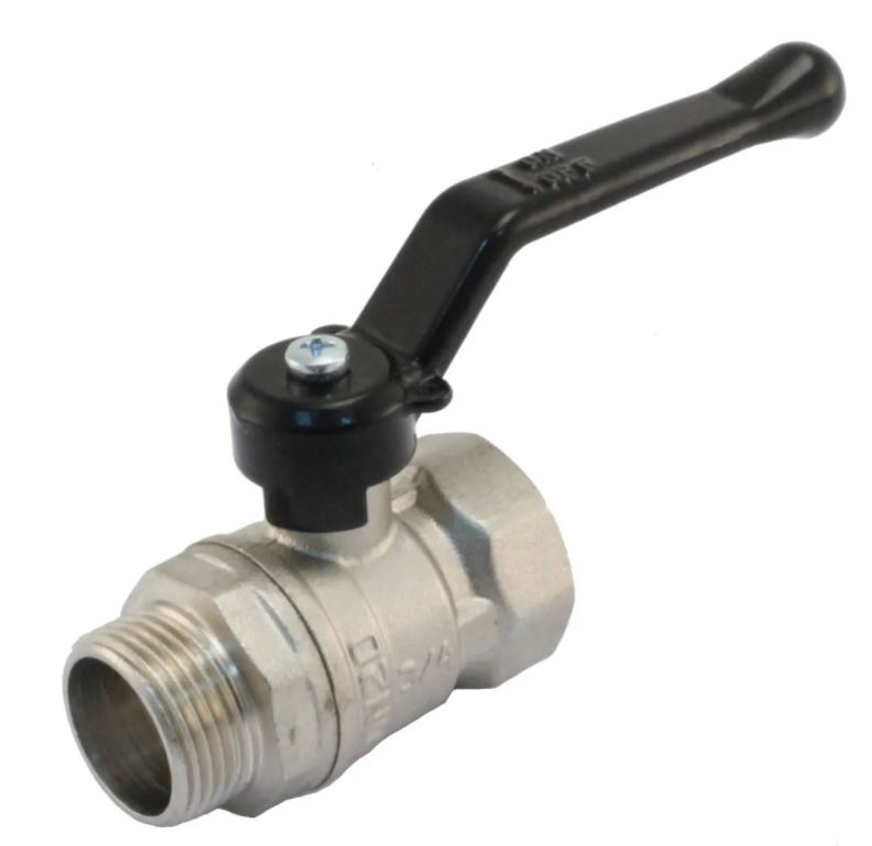 Кран шаровый 3/4" в/н рычаг Ру-40 LD Pride (24)