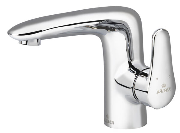 Смеситель KAISER Plane для раковины с гайкой Ø35