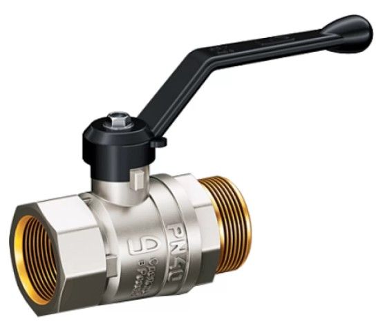 Кран шаровый 1" в/н рычаг Ру-40 LD Pride (6)