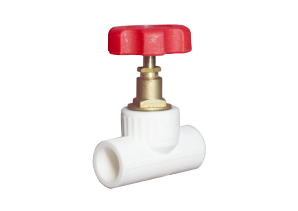 Вентиль полипропиленовый 32х1" 90° Valfex