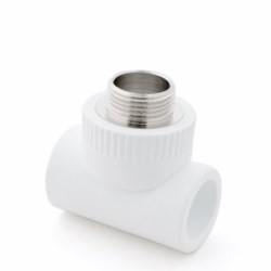 ТРОЙНИК комб. НР 25х3/4" PPR (Watermark)/РТП