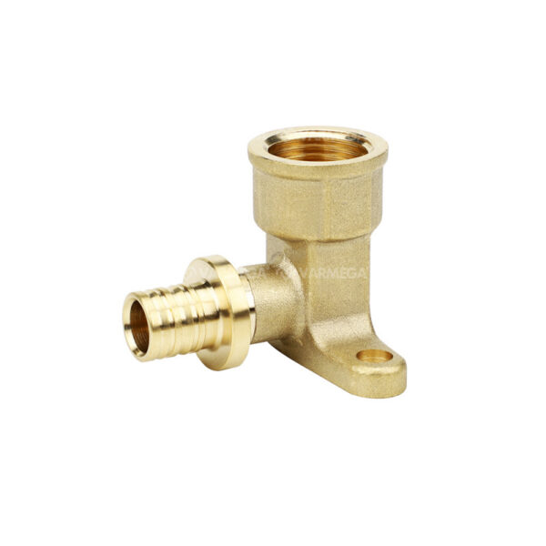 Угол аксиальная 20*1/2 ВН с креплением "Varmega" Латунь