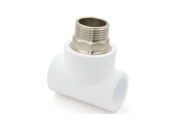 Тройник полипропиленовый НР 50х1 1/2"х50