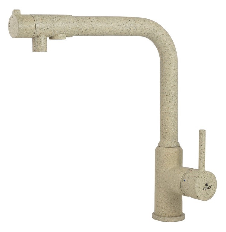 Смеситель KAISER Teka кухня Ø35, однорукий, боковой под фильтр (песочный-302)