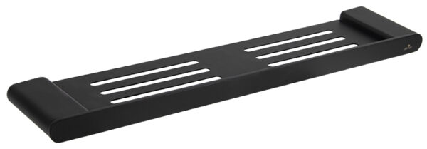 Полка настенная прямая L-440mm KAISER черный (нерж)