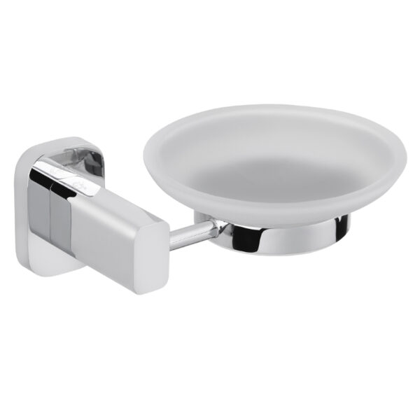 Держатель мыльницы(стекло) KAISER хром (латунь)