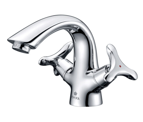 Смеситель KAISER Trio для раковины кер. 3-х листник