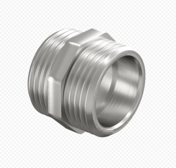 Ниппель 1" НР никель LD Pride (36) (бирка)