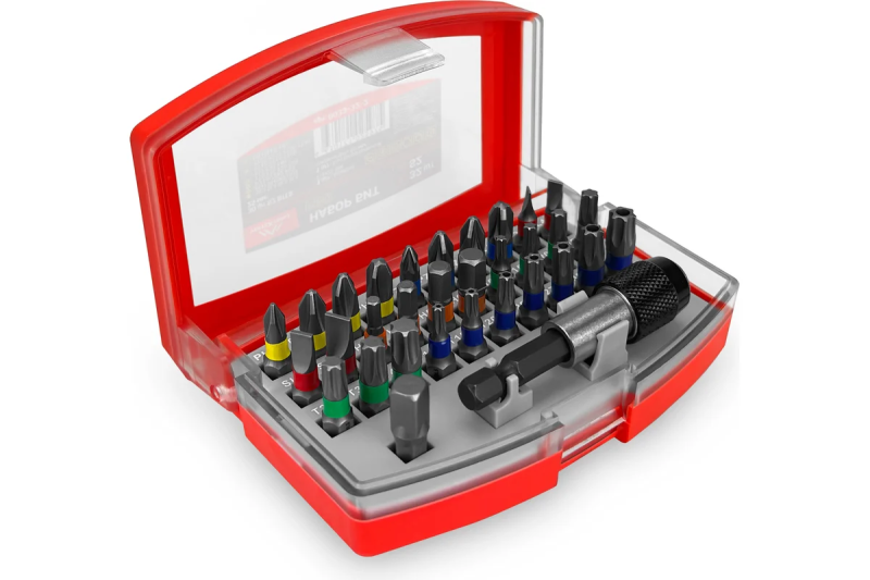 Набор бит 32 предмета АДАПТЕР S2 VERTEXTOOLS