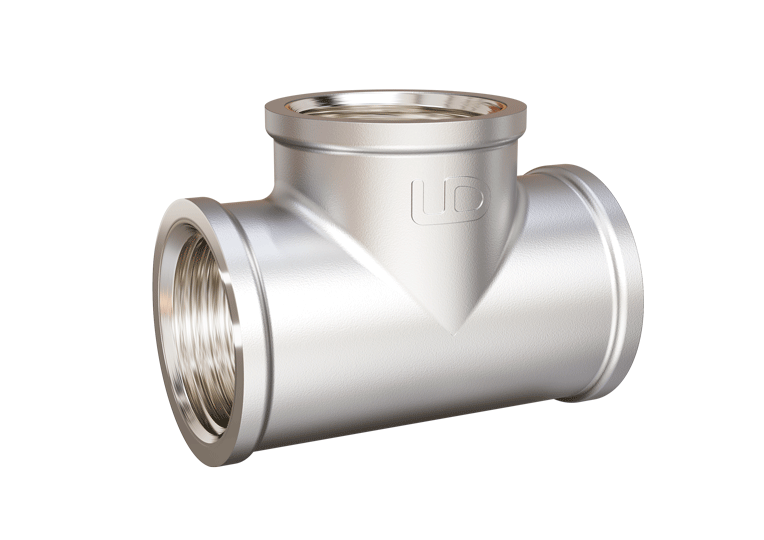 Тройник 1/2" ВР никель LD Pride