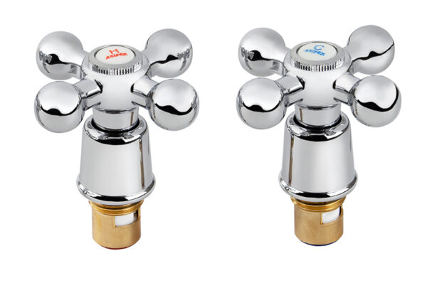 Маховик KAISER крест. с кран-буксой в блистере