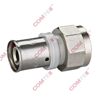 Пресс муфта 20х3/4" внутренняя резьба Comtek