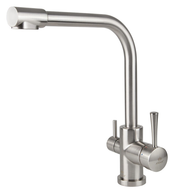 Смеситель KAISER Merkur кухня боковой под фильтр Ø35 (серебро)