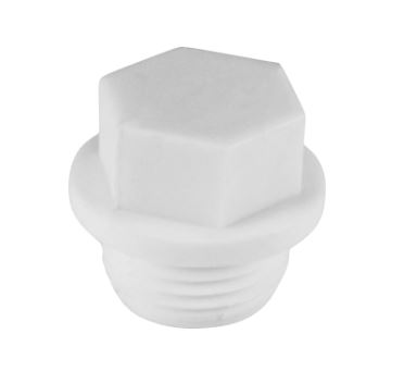 Заглушка полипропиленовая резьбовая НР 1/2" Valfex