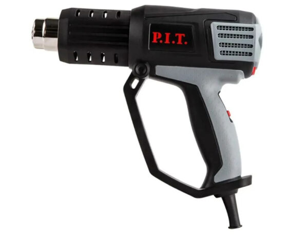 Фен технический PIT PHG2000-C 2000Вт, 50-600*С,300-500л/мин 3 скор кейс