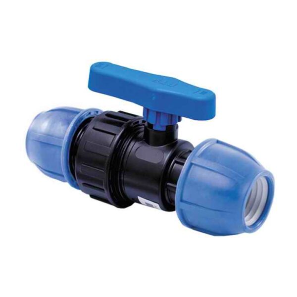 Шаровый кран ДУ - 40 мм ПНД (12)