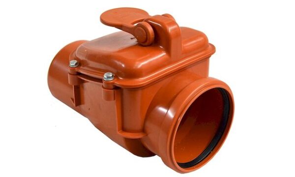 Обратный клапан канализационный 50 (1) рыжий