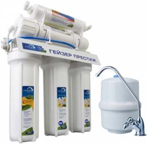 Система обратного осмоса Гейзер-Престиж кран №6 (бак 12л)