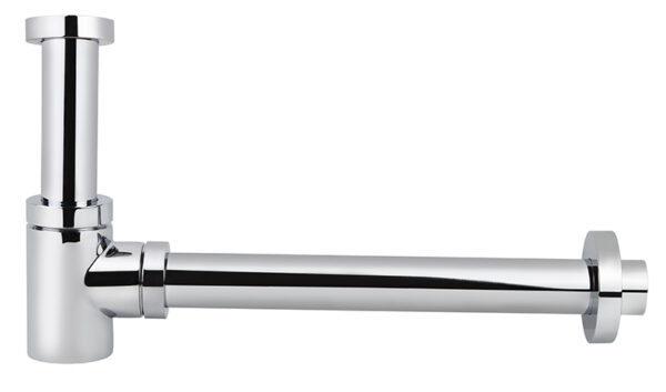 Сифон KAISER для раковины б/выпуска (хром)