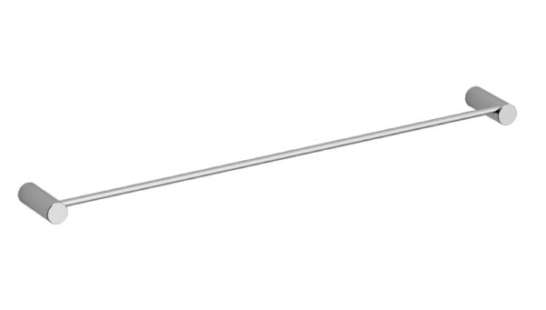 Держатель полотенца прямой KAISER Vita 600х75мм /Нержавейка/Хром