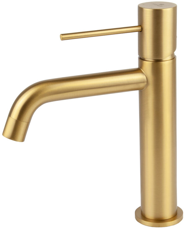 Смеситель KAISER Vita для раковины, Ø25 /Латунь /Шлифованное золото