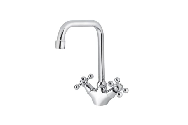 Смеситель VIKO кухня крест кер. Г- излив