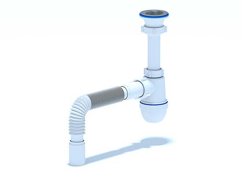 Сифон Ани 1-1/2" х 40 с г/тр. 40х40, сборный