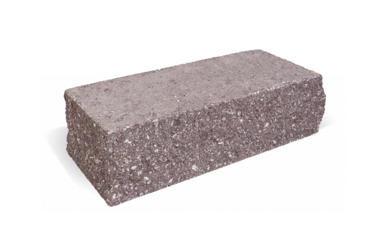 Кирпич облицовочный Brickstone РВАНЫЙ ЛОЖОК УГЛОВОЙ Шоколад 250х95х65 мм