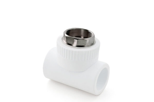 Тройник полипропиленовый ВР 50х1 1/2"х50 под ключ (10/2)