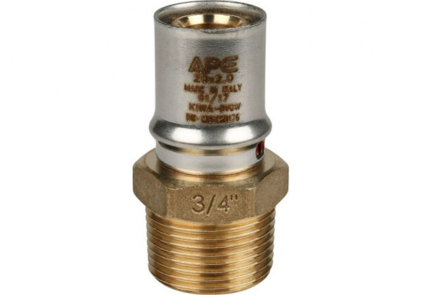 Муфта-пресс НР 16x 3/4" STOUT