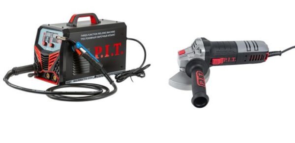 Промо-набор PIT PMAG200-С1 (полуавтомат PMAG200-С1 + УШМ PWS125-C6 в подарок)