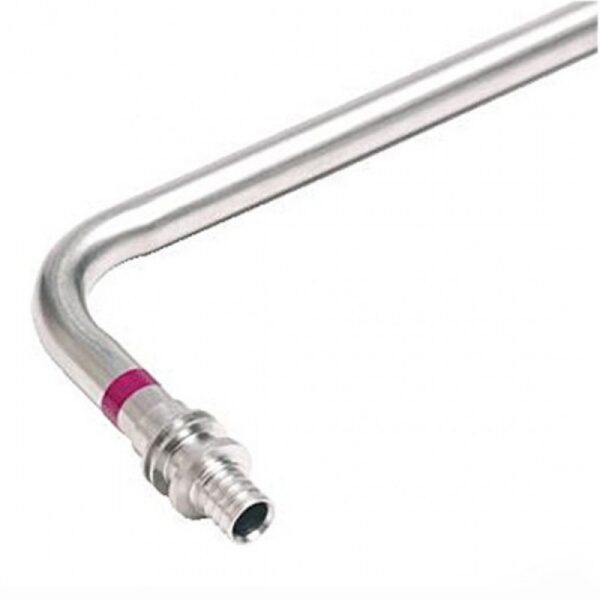 Трубка Г-образная нерж сталь надвижной, РЕХАУ 16/250мм