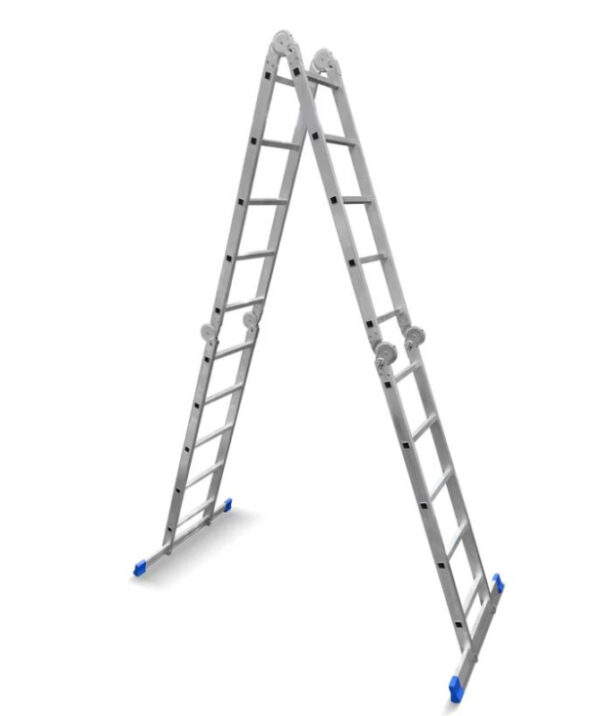 Лестница LadderBel 4х5 ступ алюм. многофункц PROF (2,67/5,7м)