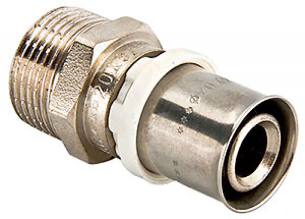 Муфта соед. пресс. Ф16х1/2н РХ REHAU**