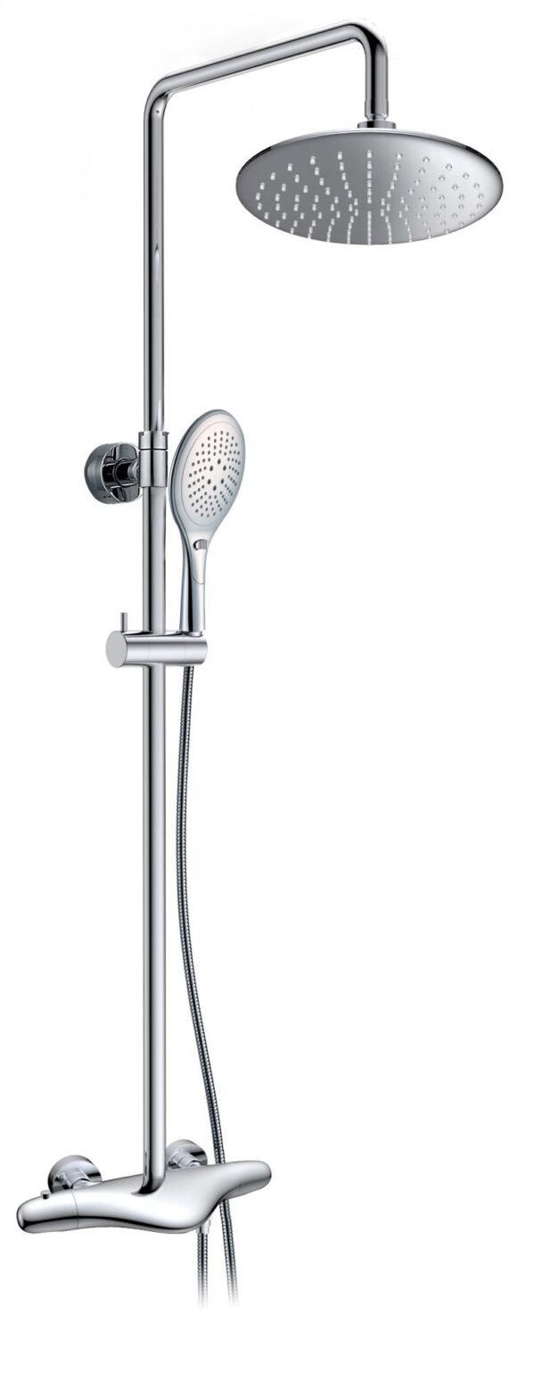 Душевая система KAISER Plane с термостатом, лейка Ø-250mm