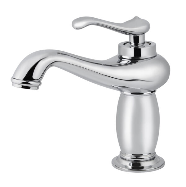 Смеситель KAISER Logo для раковины, однорукий Ø25