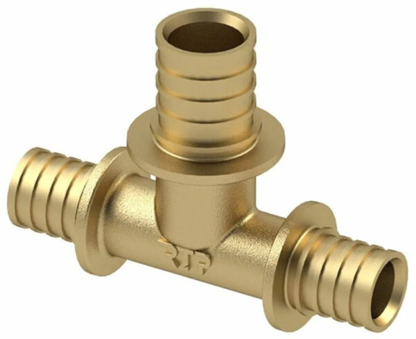 Тройник аксиальный 20*16*20 "RTP" (100/5) Латунь