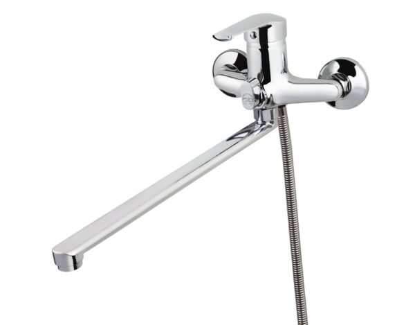 Смеситель VIKO ванна Ø40 (встроенный переключатель) L-33см, хром