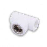 Тройник полипропиленовый ВР 20х1/2"х20 (90/15)