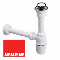 Сифон "McALPINE" Ф32 - 1 1/4 с трубкой