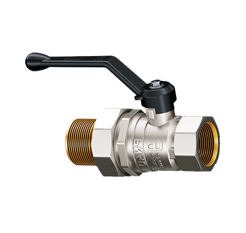 Кран шаровый 1 1/4" в/н американка рычаг Ру-25 LD Pride (4)