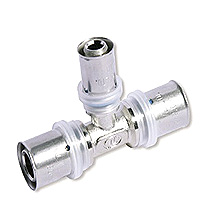 Пресс тройник 26х16х26мм редукционный Лавита 11162003 (5/40)