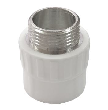 Муфта полипропиленовая с НР 20 x1/2" Valfex