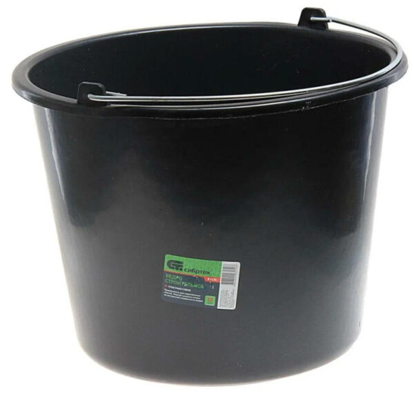 Ведро строительное пластмассовое 12 л СИБРТЕХ 81434