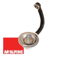 Перелив для мойки под круглое отв. 1 1/2"-113мм "McALPINE"