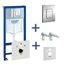 Инсталляция GROHE Rapid SL 113 см, для подвесного унитаза, (4 в1)/ квадрат