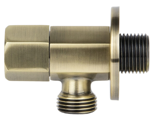 Кран KAISER угловой 1/2х1/2 Bronze (стар. арт. 255-Br)