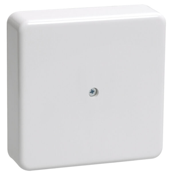 Коробка распаячная нар.монт. 100х100х29 белая (с контактной группой) IP40 КМ41219 (упак.42/42)