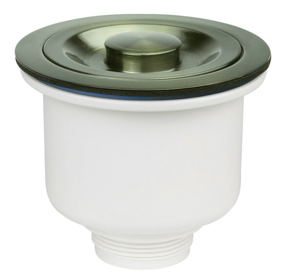 Выпуск со съемной сеткой для отходов Ø40*3 1/2" KAISER, (темно-зеленая бронза)