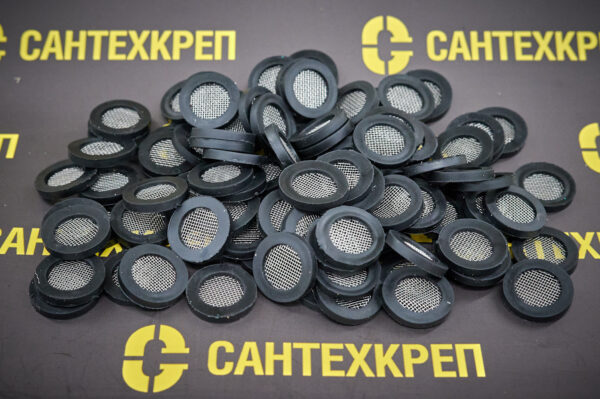 Прокладка 3/4" резиновая с сеткой